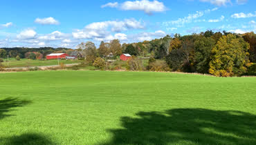 Aerial view of Hebron, Tolland County, Connecticut